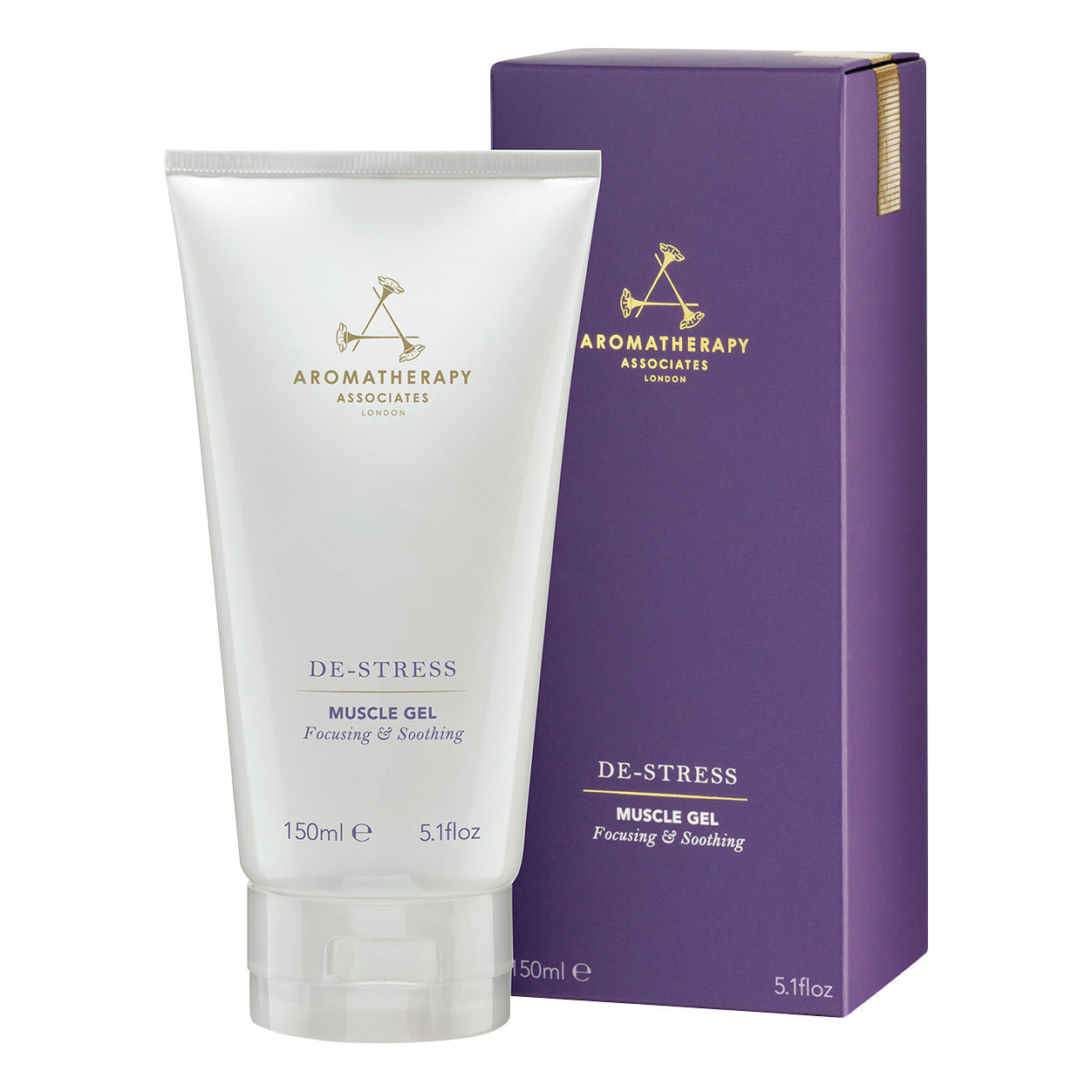 Image of the Aromatherapy Associates De-Stress Muscle Gel box
