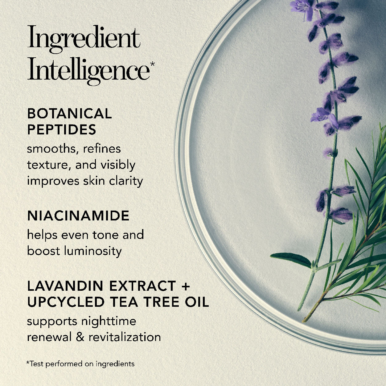 Side image of Chantecaille Blanc Peony Brightening Overnight Mask for Dark Spots