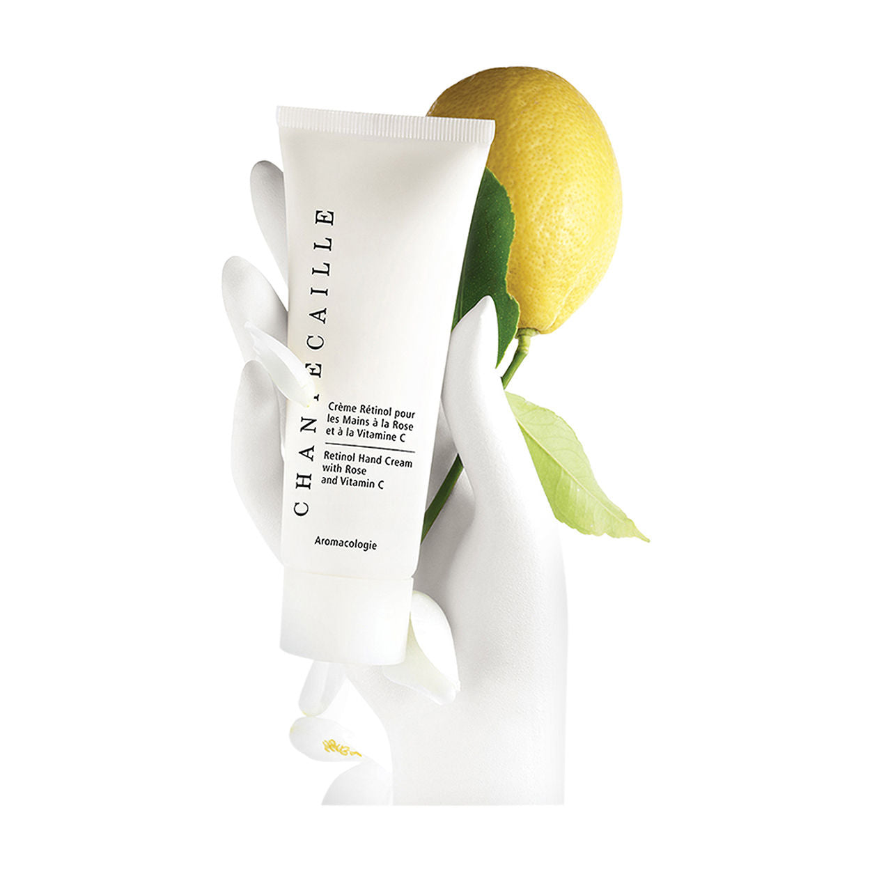 Lifestyle image of Chantecaille Retinol Hand Cream