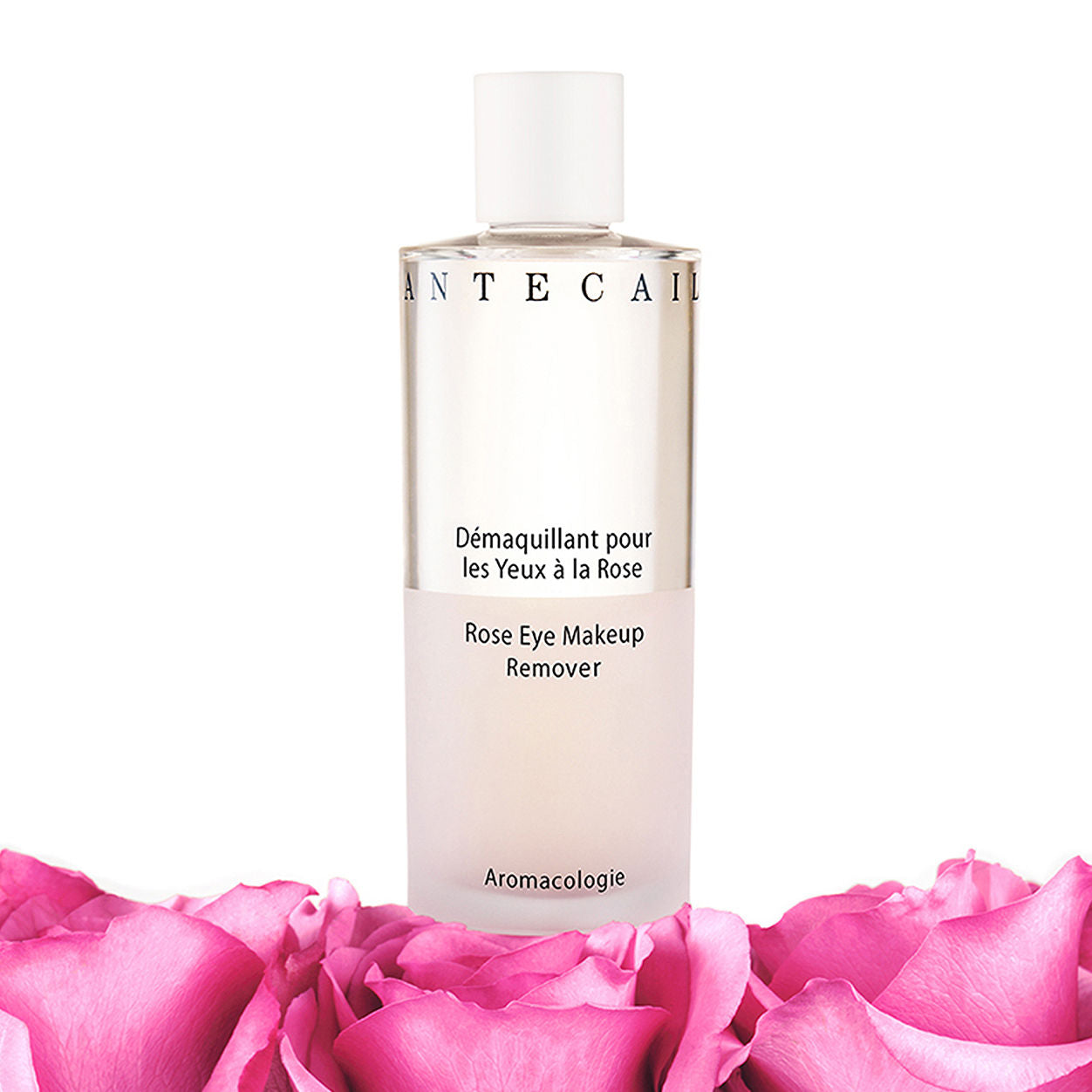 Lifestyle image of Chantecaille Rose Eye Makeup Remover