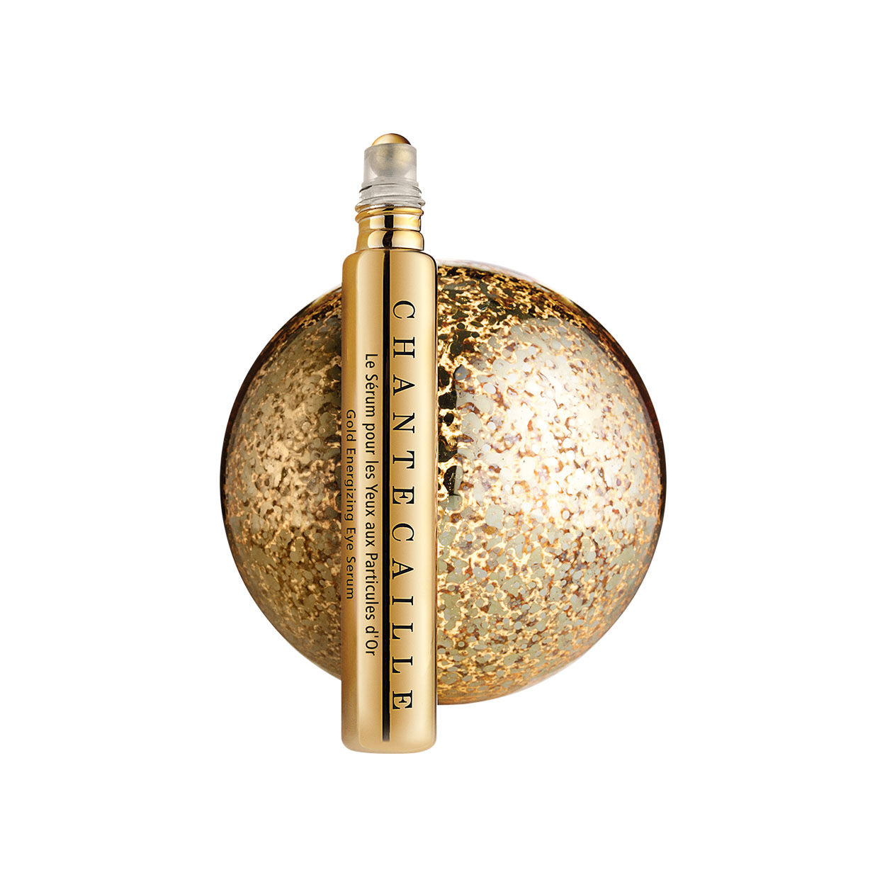 Lifestyle image of Chantecaille Gold Energizing Eye Serum