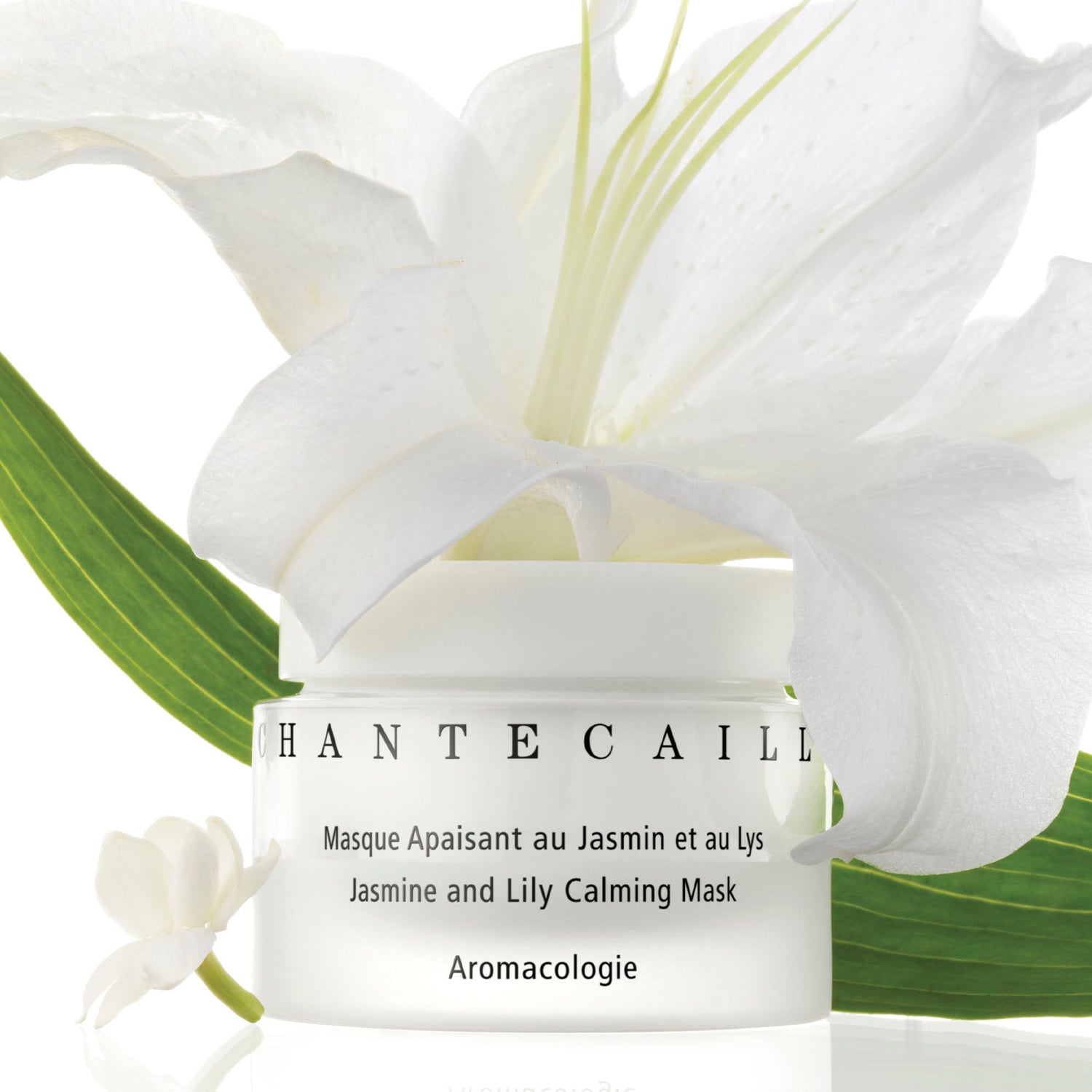 Lifestyle image of Chantecaille Jasmine and Lily Calming Mask