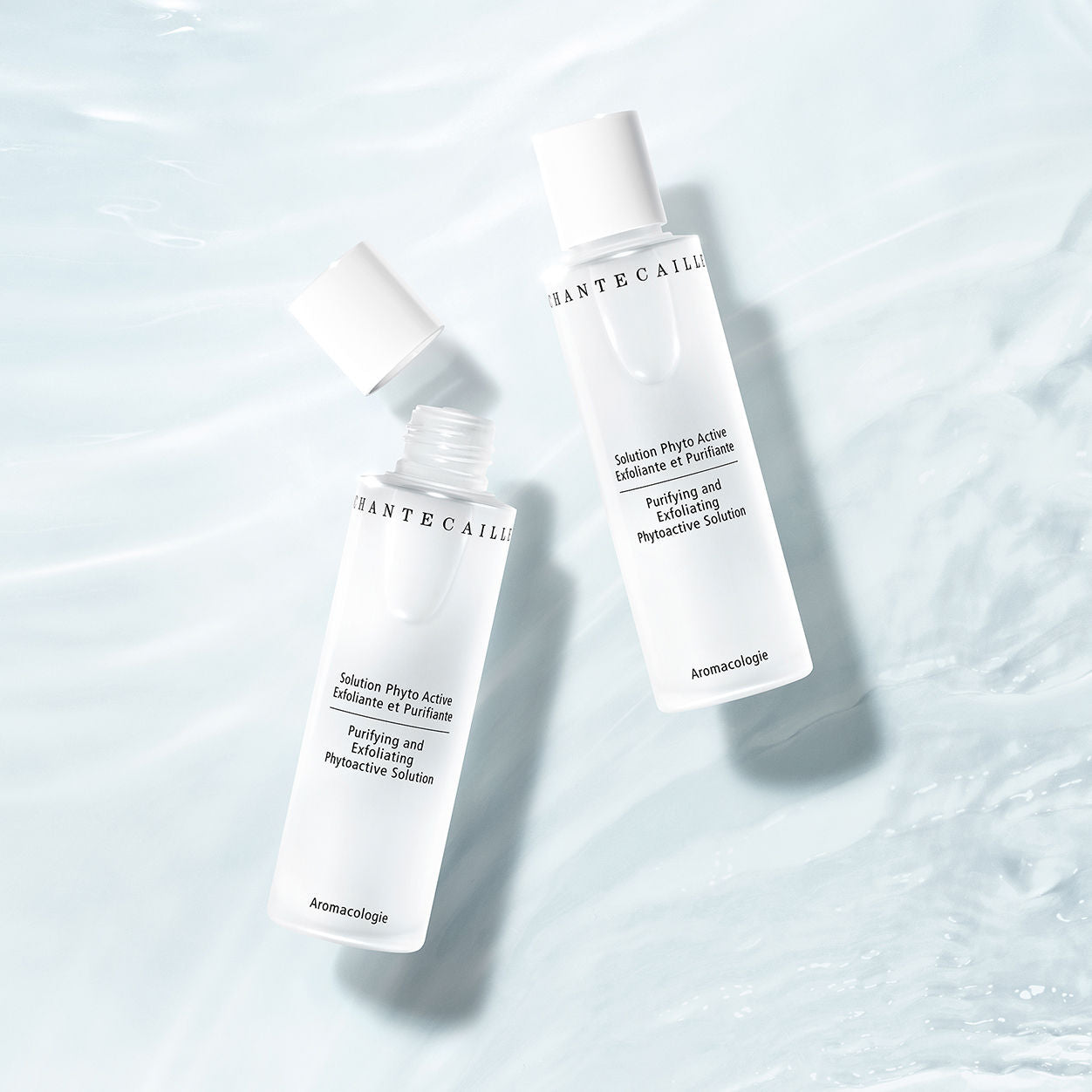 Lifestyle image of Chantecaille Purifying and Exfoliating Phytoactive Solution