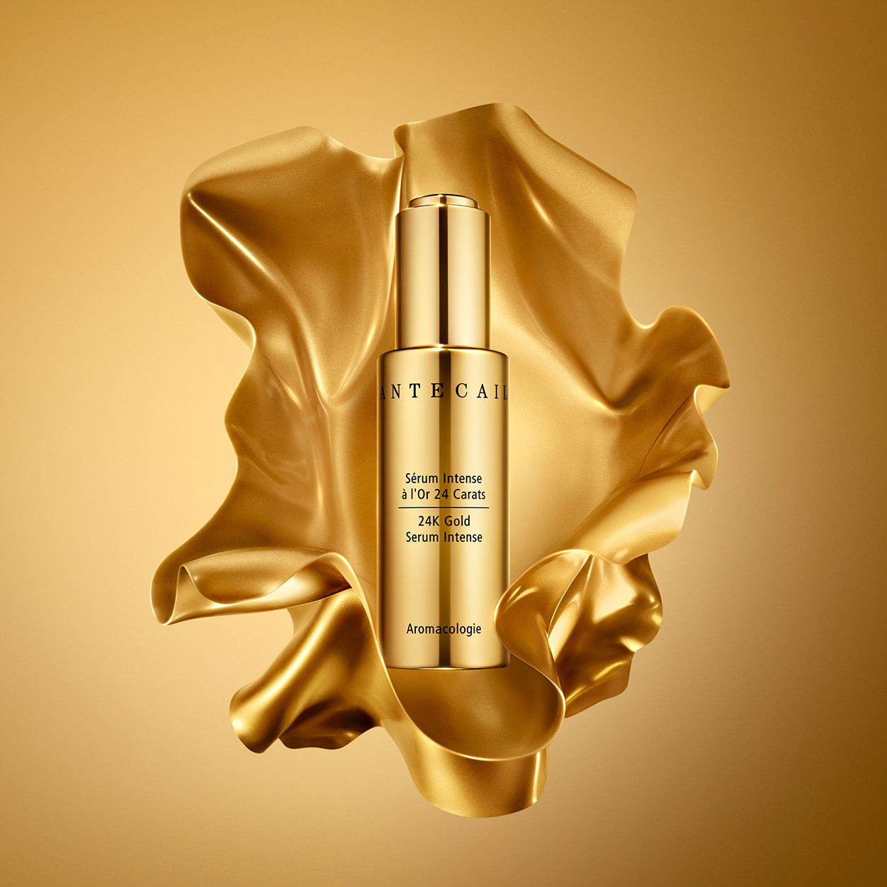 Lifestyle image of Chantecaille 24K Gold Serum Intense