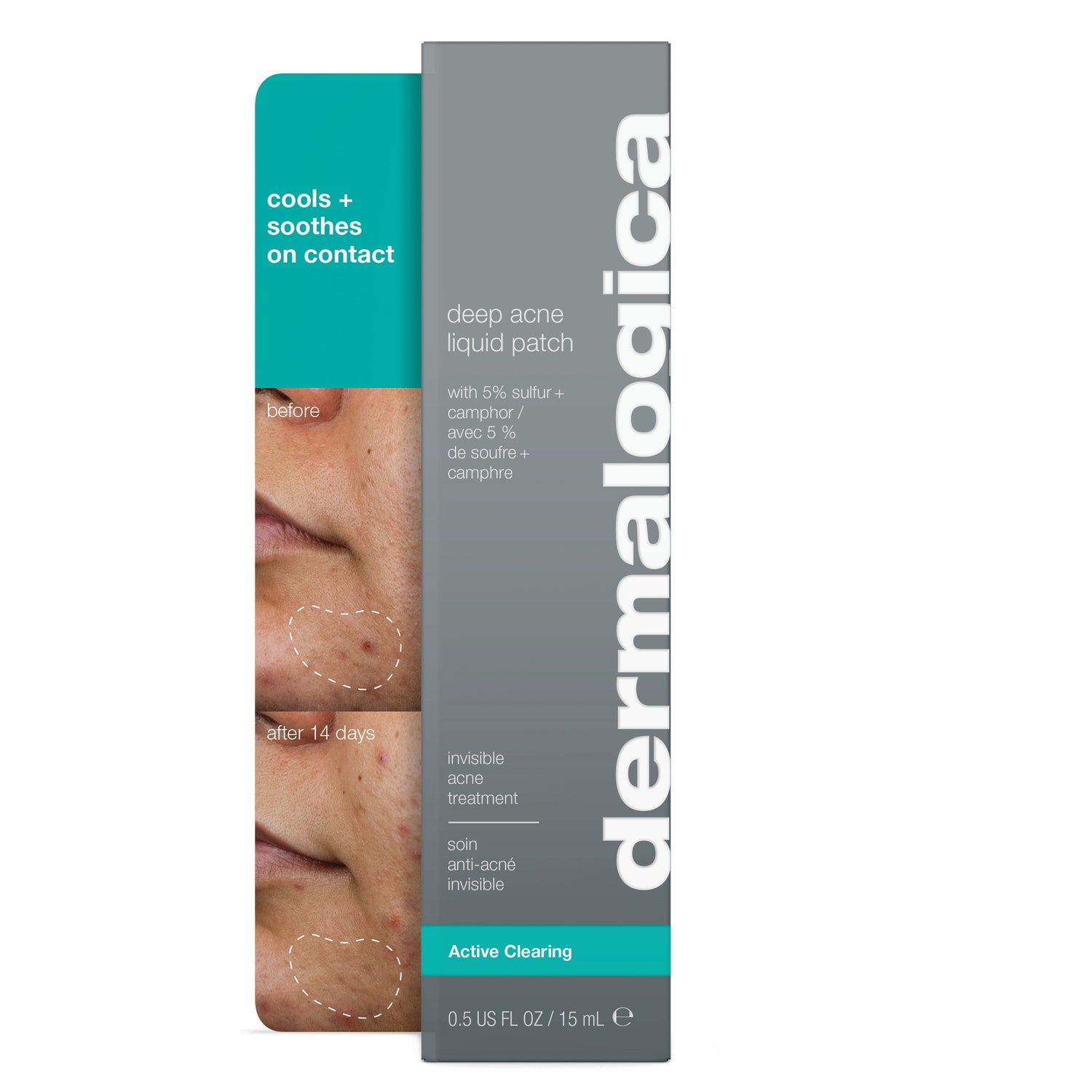 Image of a closed Dermalogica Deep Acne Liquid Patch