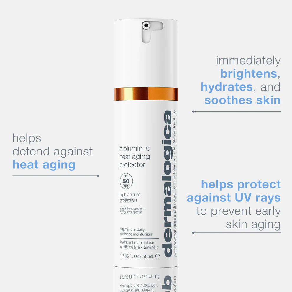 Information related to Dermalogica Biolumin-C Heat Aging Protector SPF50