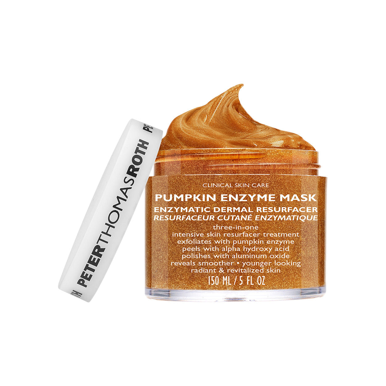 Image of an open Peter Thomas Roth Pumpkin Enzyme Mask
