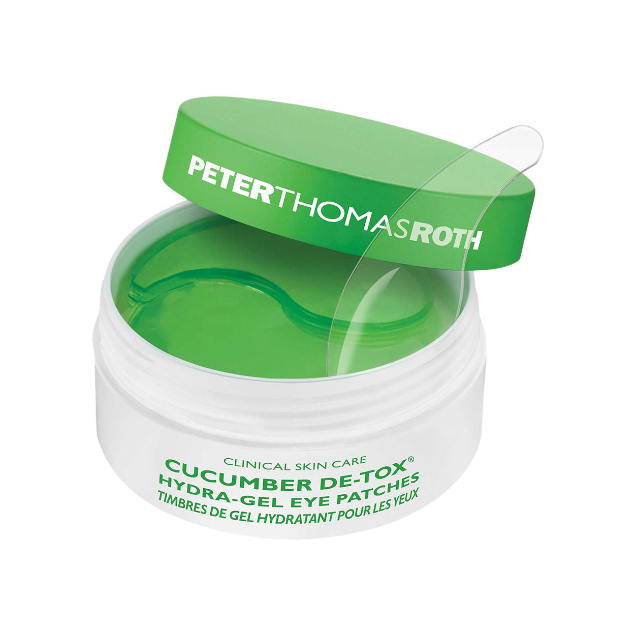 Image of an open Peter Thomas Roth Cucumber De-Tox Hydra-Gel Eye Patches