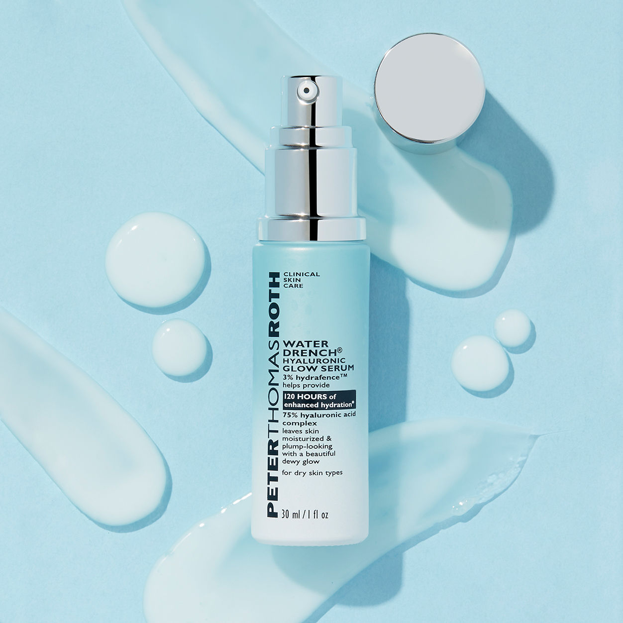 Lifestyle image of Peter Thomas Roth Water Drench Hyaluronic Glow Serum