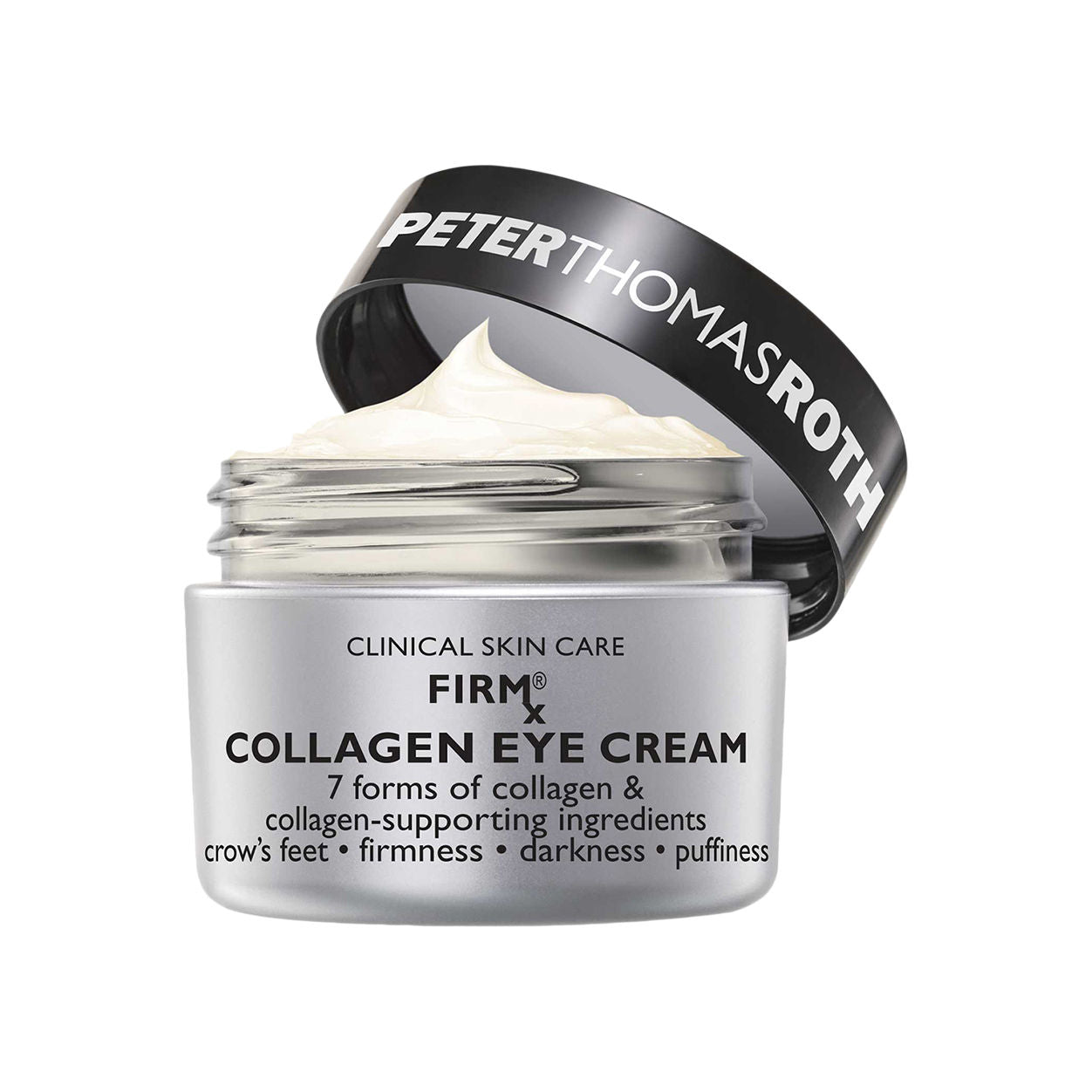 Image of an open Peter Thomas Roth FirmX Collagen Eye Cream