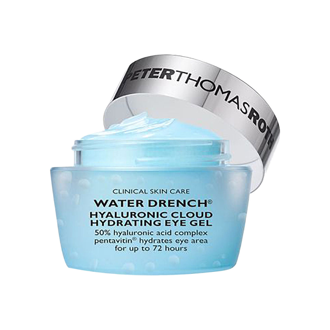 Image of an open Peter Thomas Roth Water Drench Hyaluronic Cloud Hydrating Eye Gel