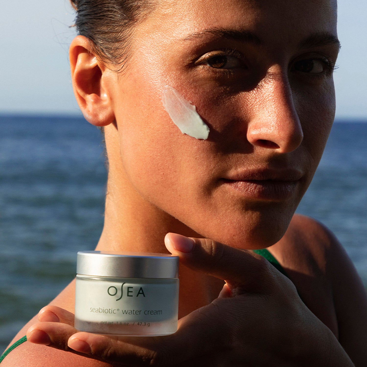 Model image of OSEA Seabiotic Water Cream