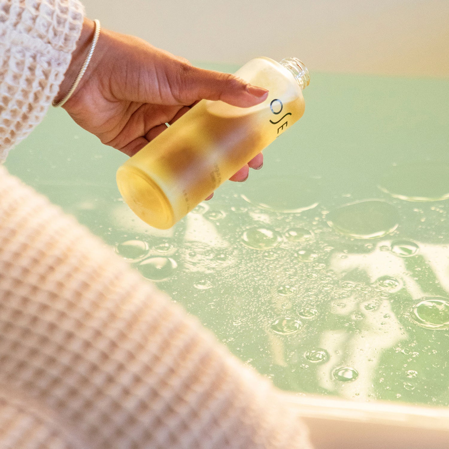 Lifestyle image of OSEA Vagus Nerve Bath Oil