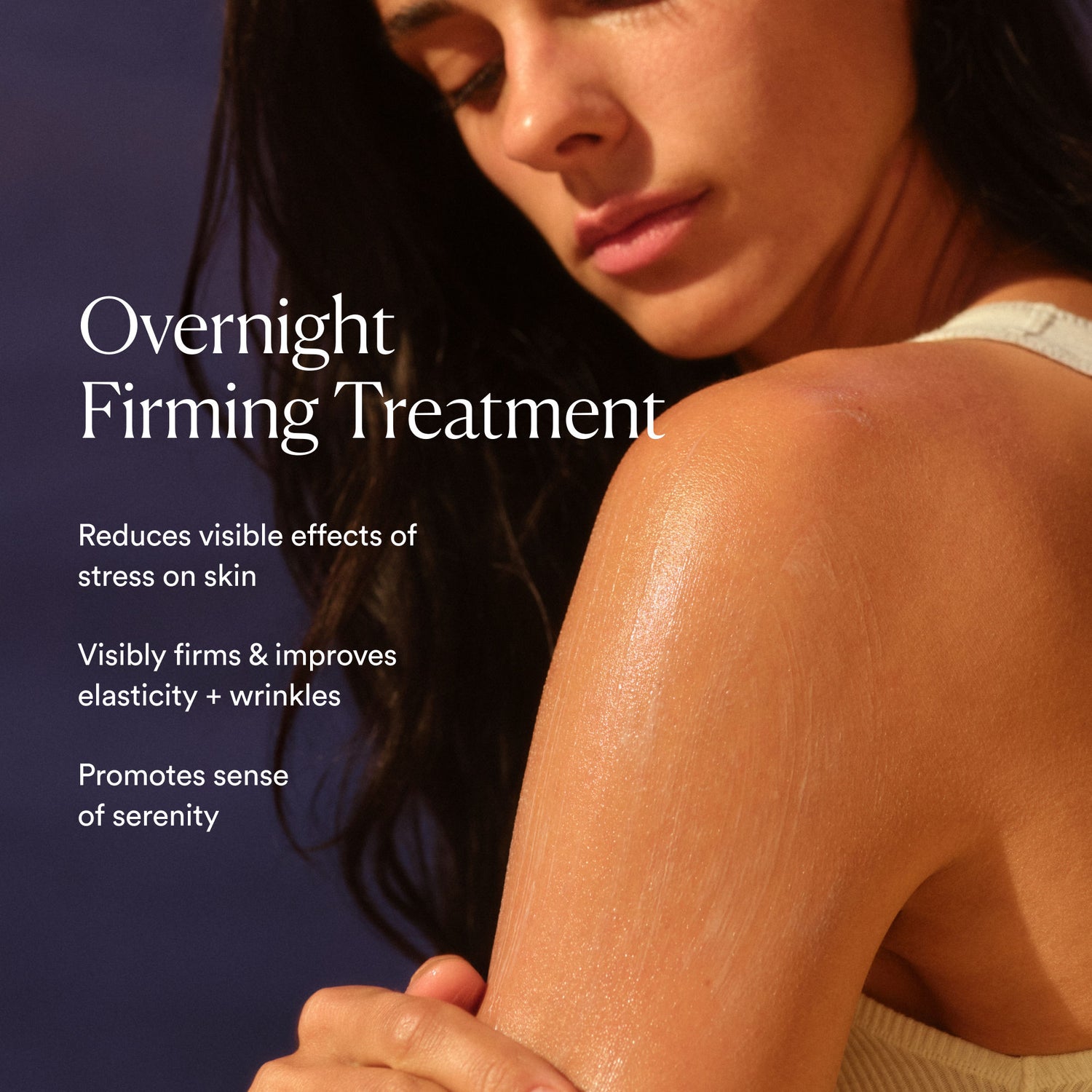 Model image of OSEA Dream Bio-Retinol Body Serum