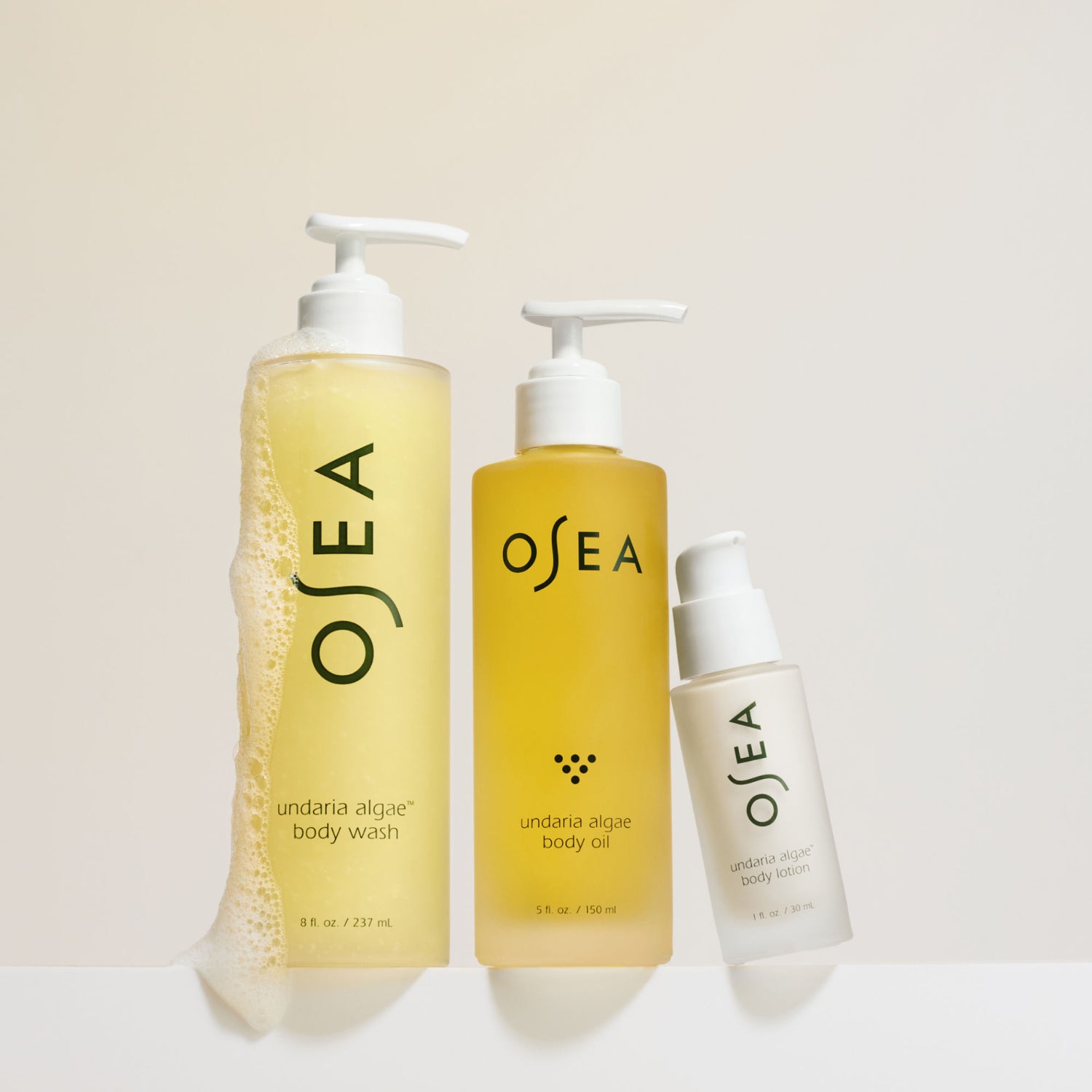 Lifestyle image of OSEA Undaria Body Glow Trio Mother's Day Gift Set (Limited Edition)