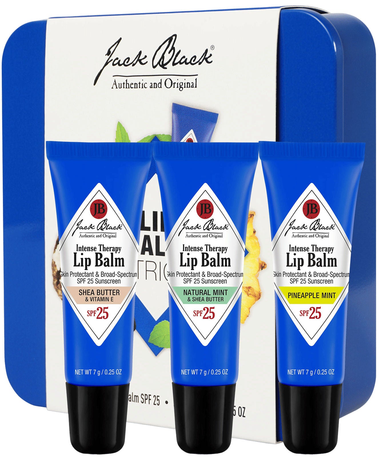 Jack Black Lip Balm Trio main image