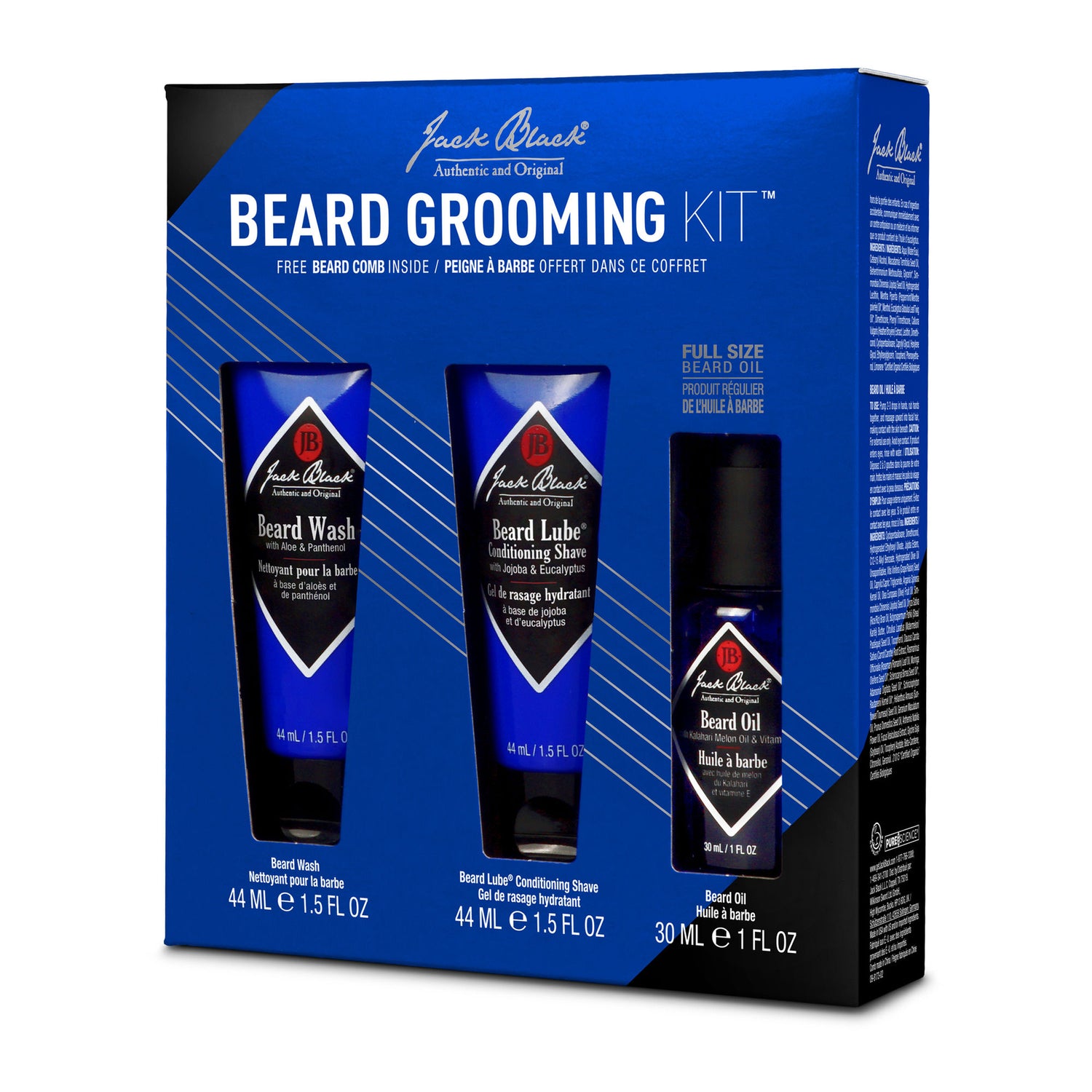 Image of the Jack Black Beard Grooming Kit box