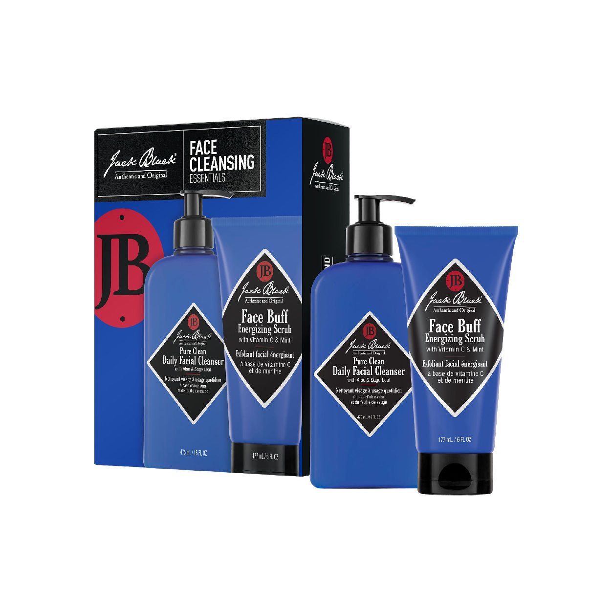 Jack Black Face Cleansing Essentials main image