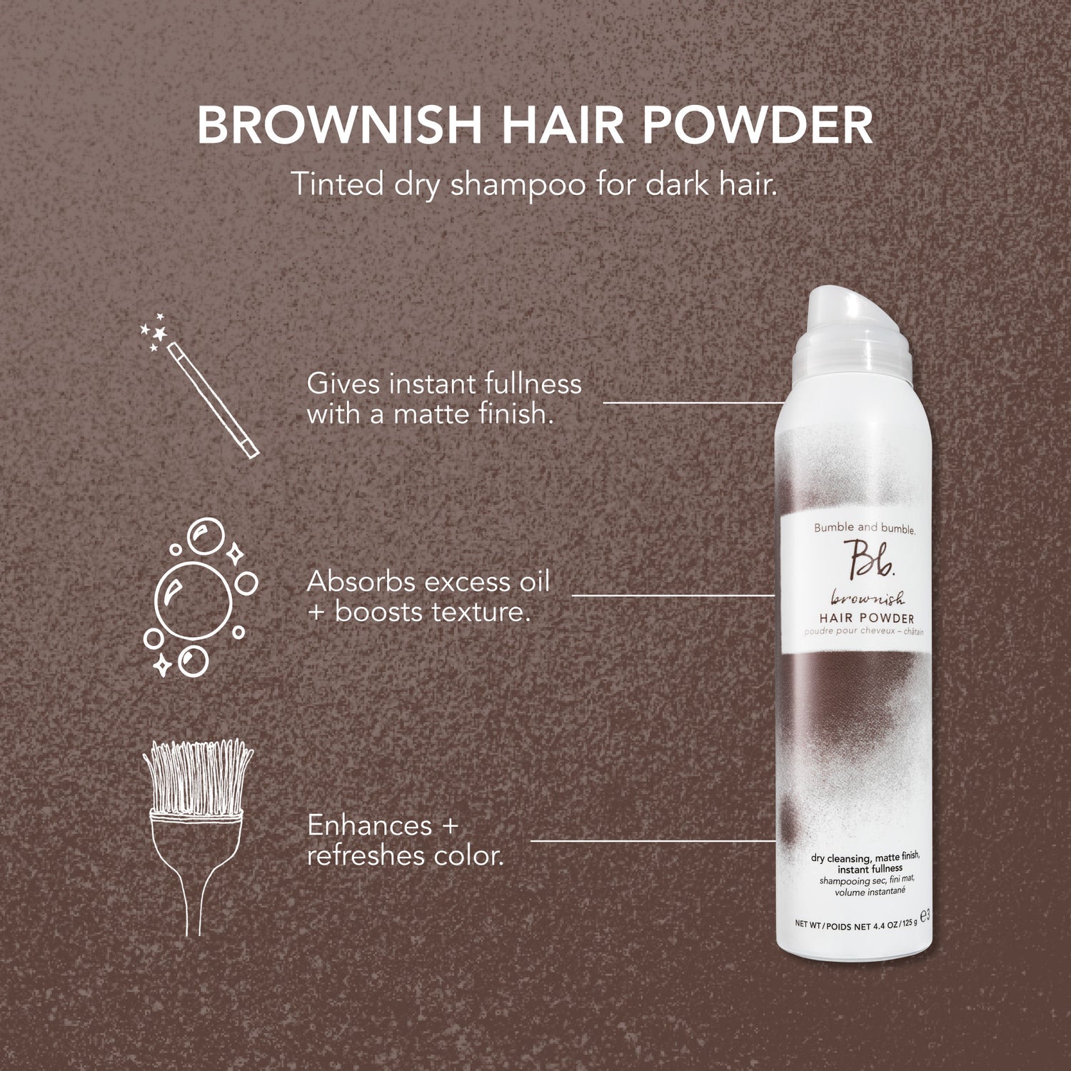 Information related to Bumble and Bumble Brownish Hair Powder