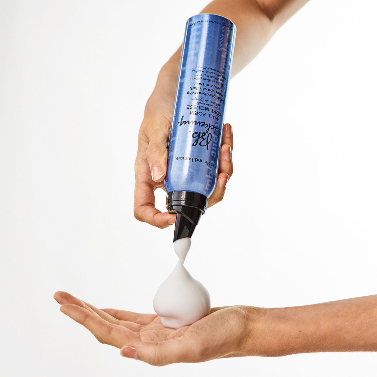 Lifestyle image of Bumble and Bumble Thickening Full Form Soft Mousse
