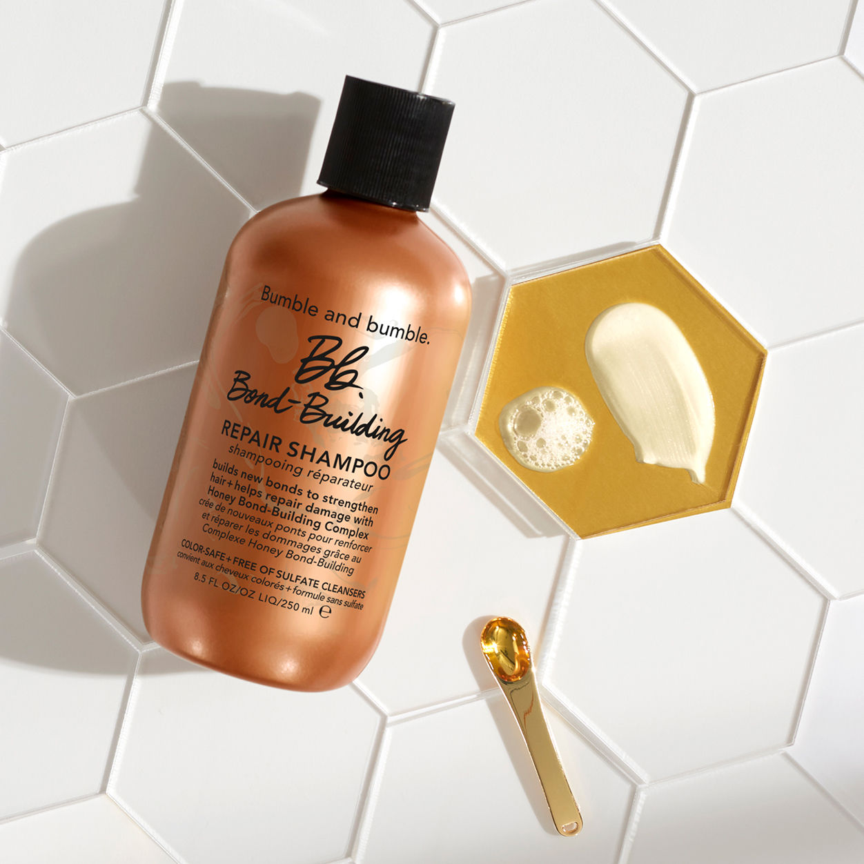 Lifestyle image of Bumble and Bumble Bond-Building Repair Shampoo