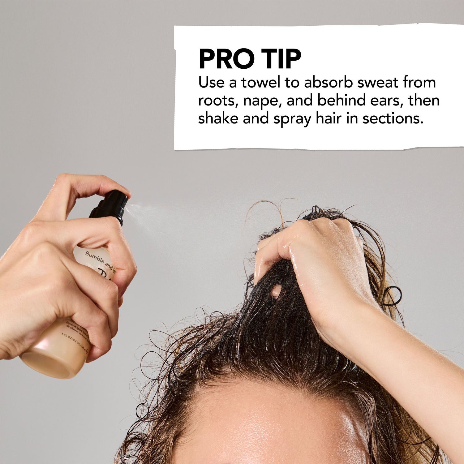 Swatch image of Bumble and Bumble Pret-a-Powder Post Workout Dry Shampoo Hair Mist