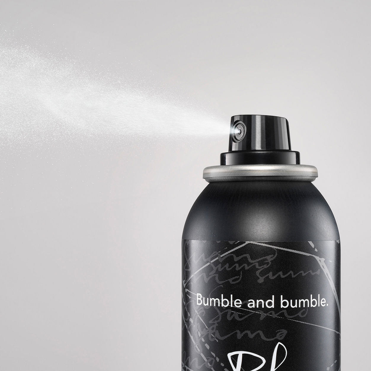 Lifestyle image of Bumble and Bumble Sumo Liquid Wax+ Finishing Spray