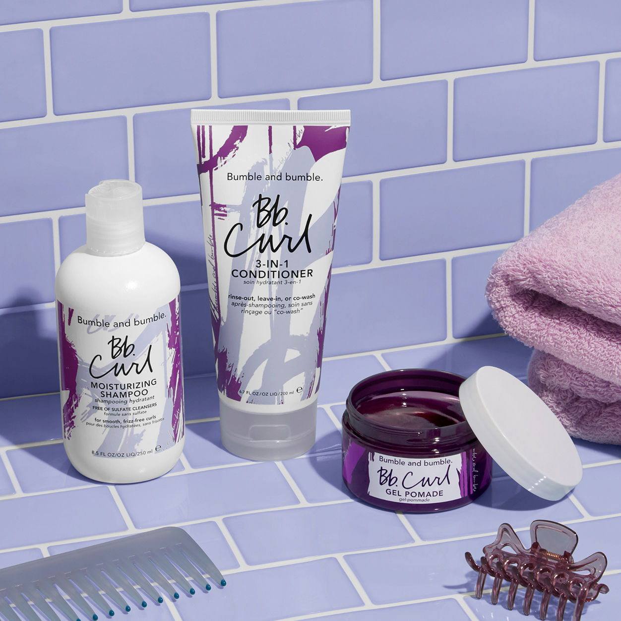 Lifestyle image of Bumble and Bumble Curl Gel Pomade