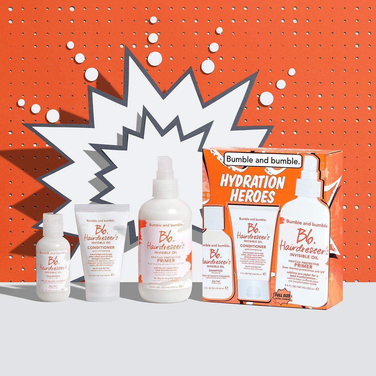 Lifestyle image of Bumble and Bumble Hydration Heroes (Limited Edition)