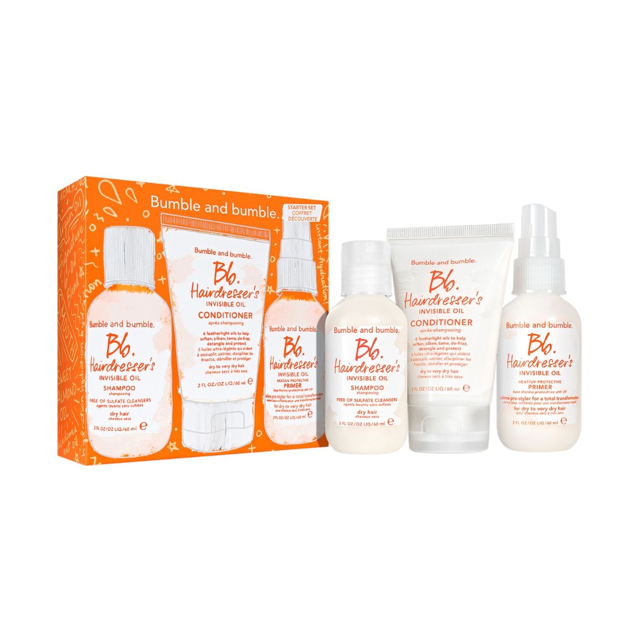 Bumble and Bumble Travel-Size Hydrating + Frizz Reducing Hair Set main image