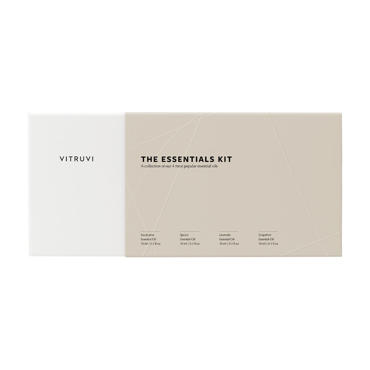 Image of the Vitruvi Essentials Kit box