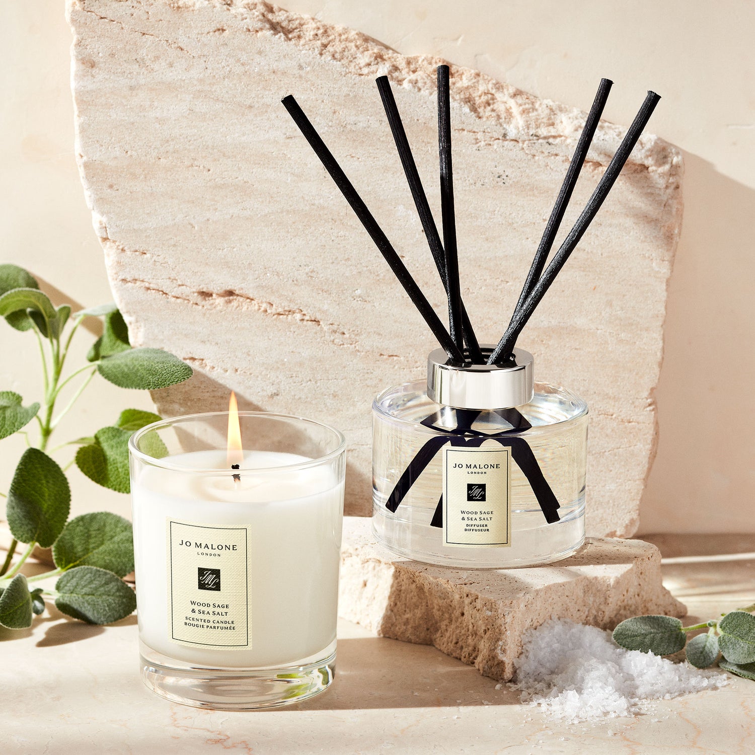 Lifestyle image of Jo Malone London Wood Sage & Sea Salt Diffuser