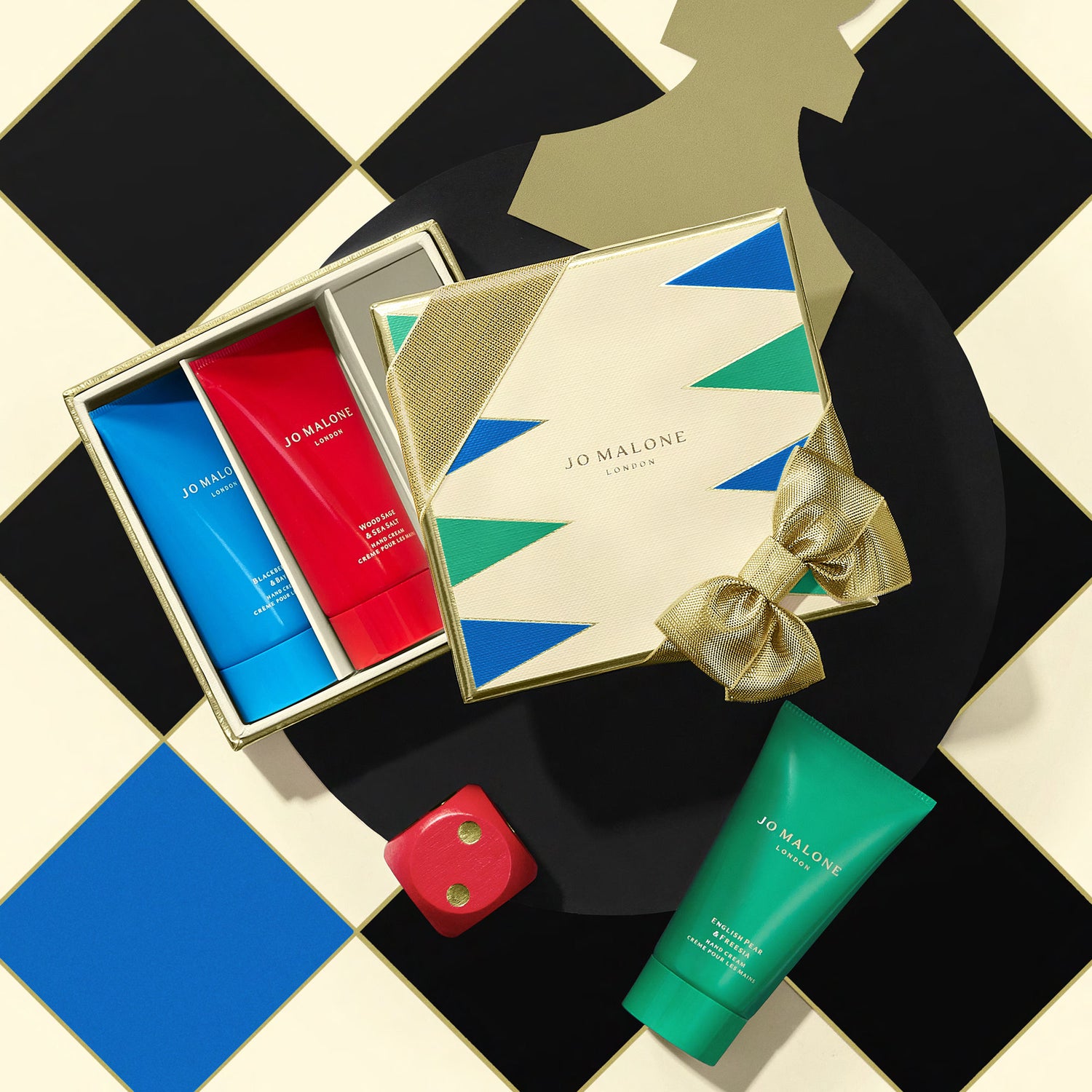 Lifestyle image of Jo Malone London Hand Cream Collection Gift Set (Limited Edition)