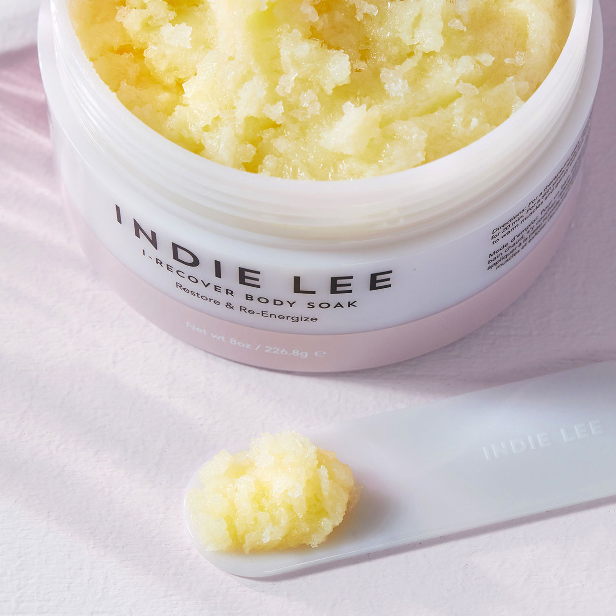 Lifestyle image of Indie Lee I-Recover Body Soak