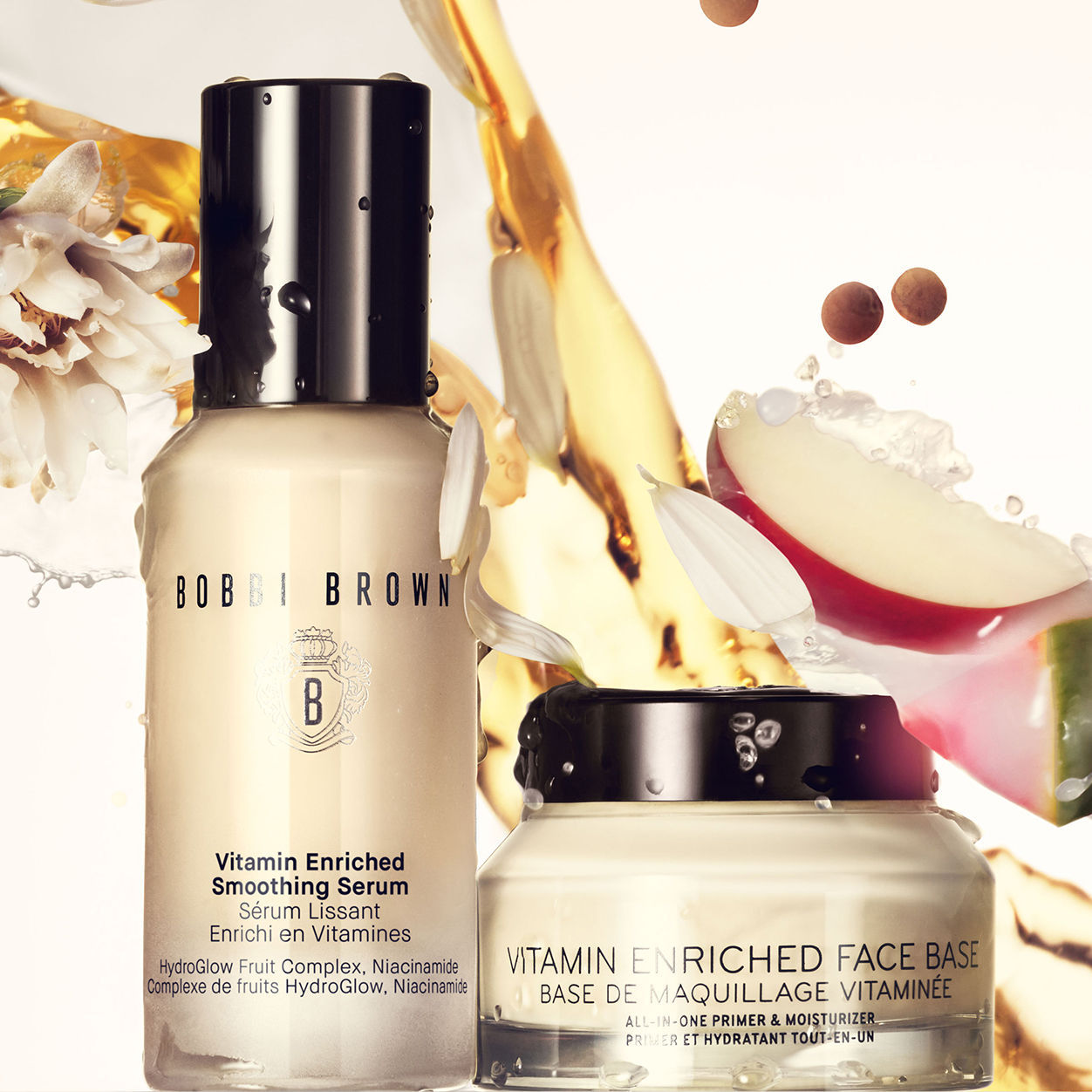 Lifestyle image of Bobbi Brown Vitamin Enriched Smoothing Serum with Niacinamide