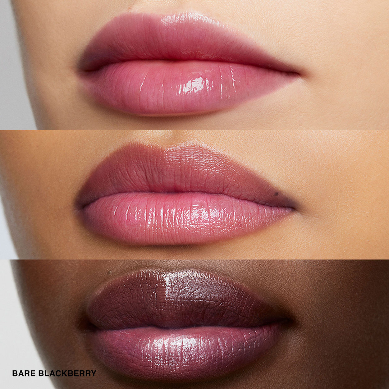 A shade comparison of Bobbi Brown Extra Lip Tint