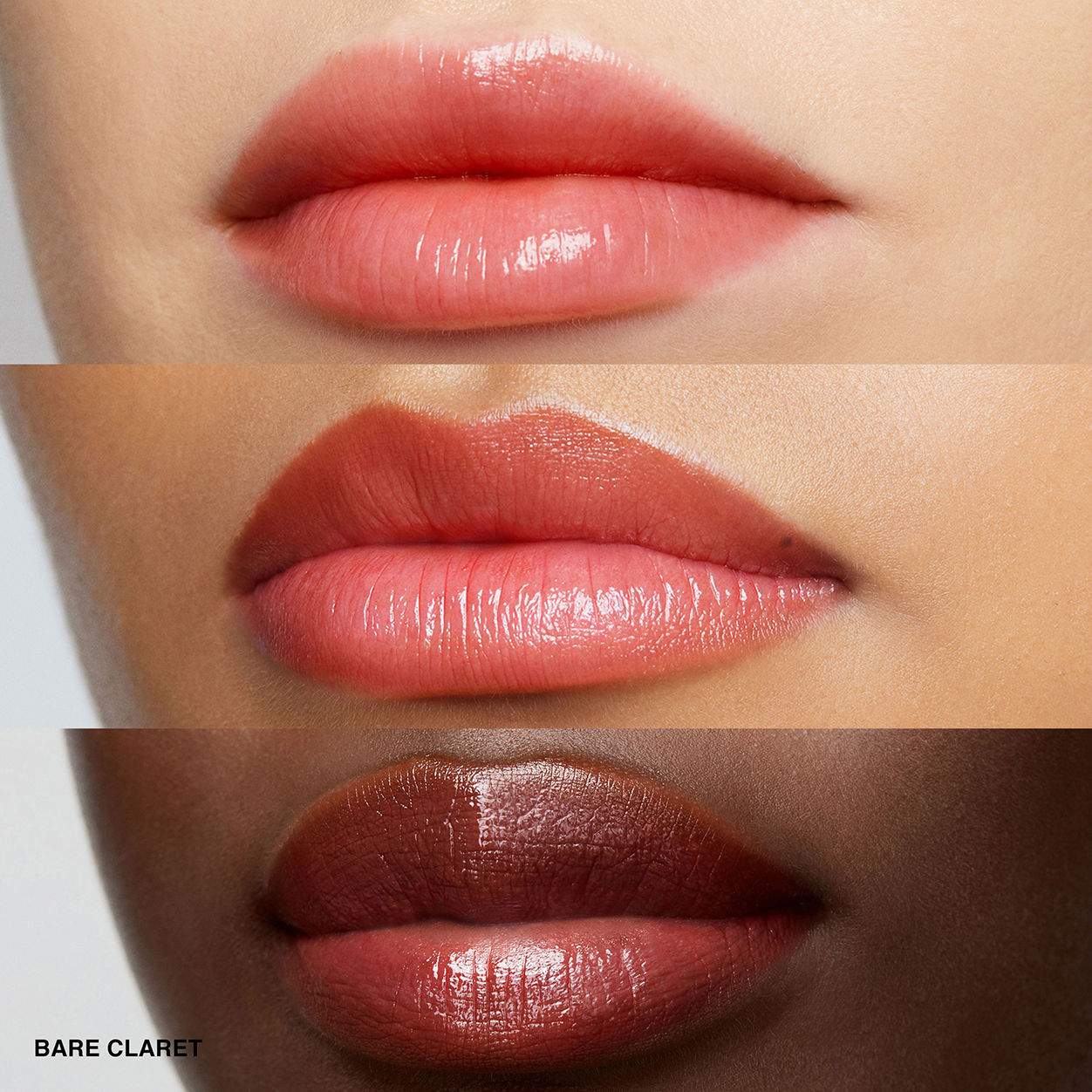 A shade comparison of Bobbi Brown Extra Lip Tint