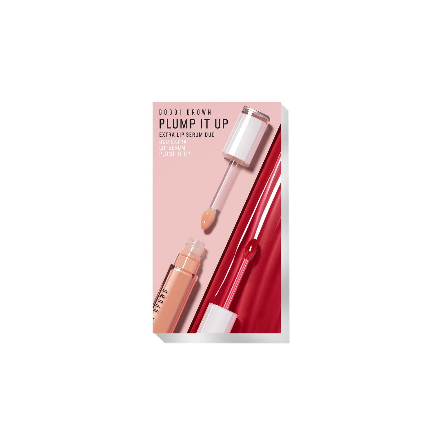 Image of the Bobbi Brown Plump It Up Extra Plump Hydrating Lip Oil Duo (Limited Edition) box