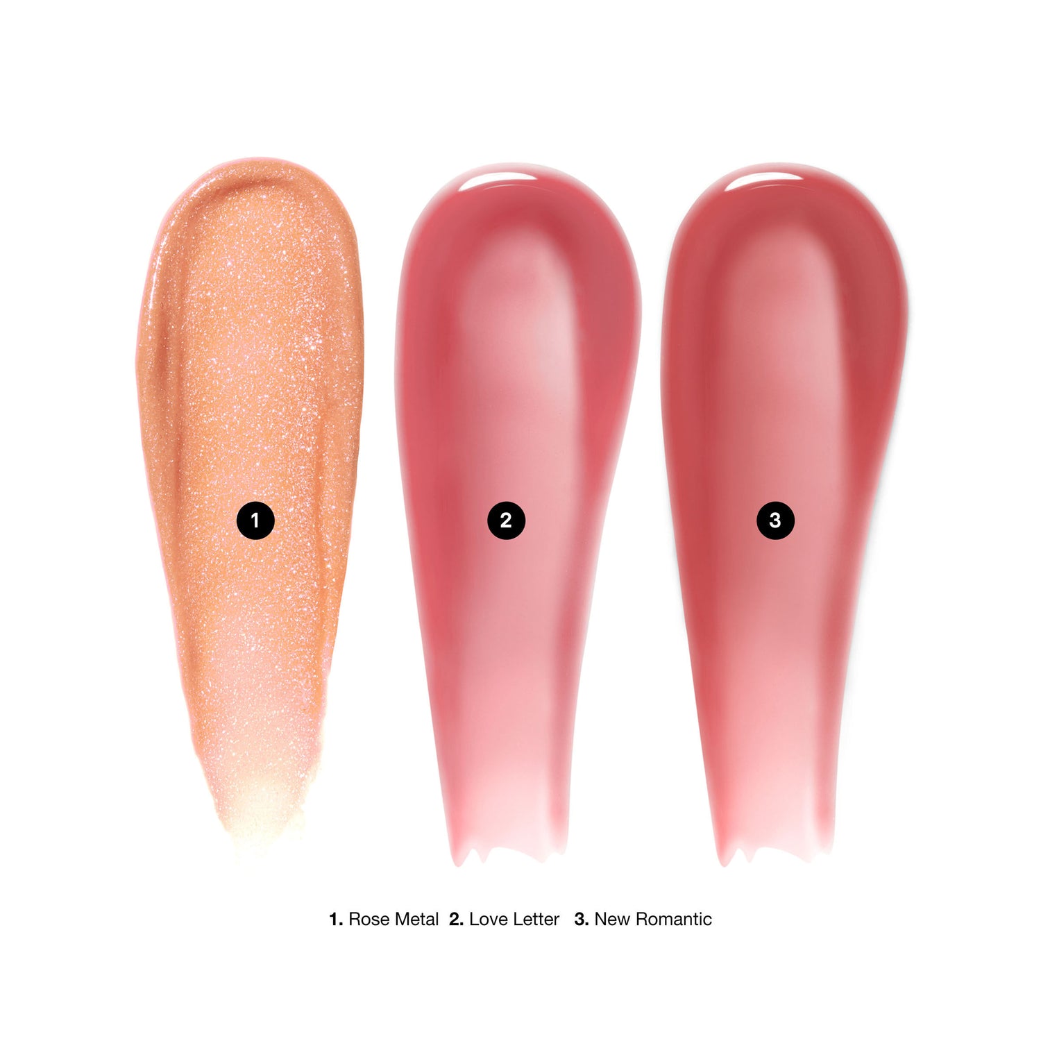 Swatch image of Bobbi Brown Crushed Oil-Infused Hydrating Lip Gloss Trio Set Pink (Limited Edition)