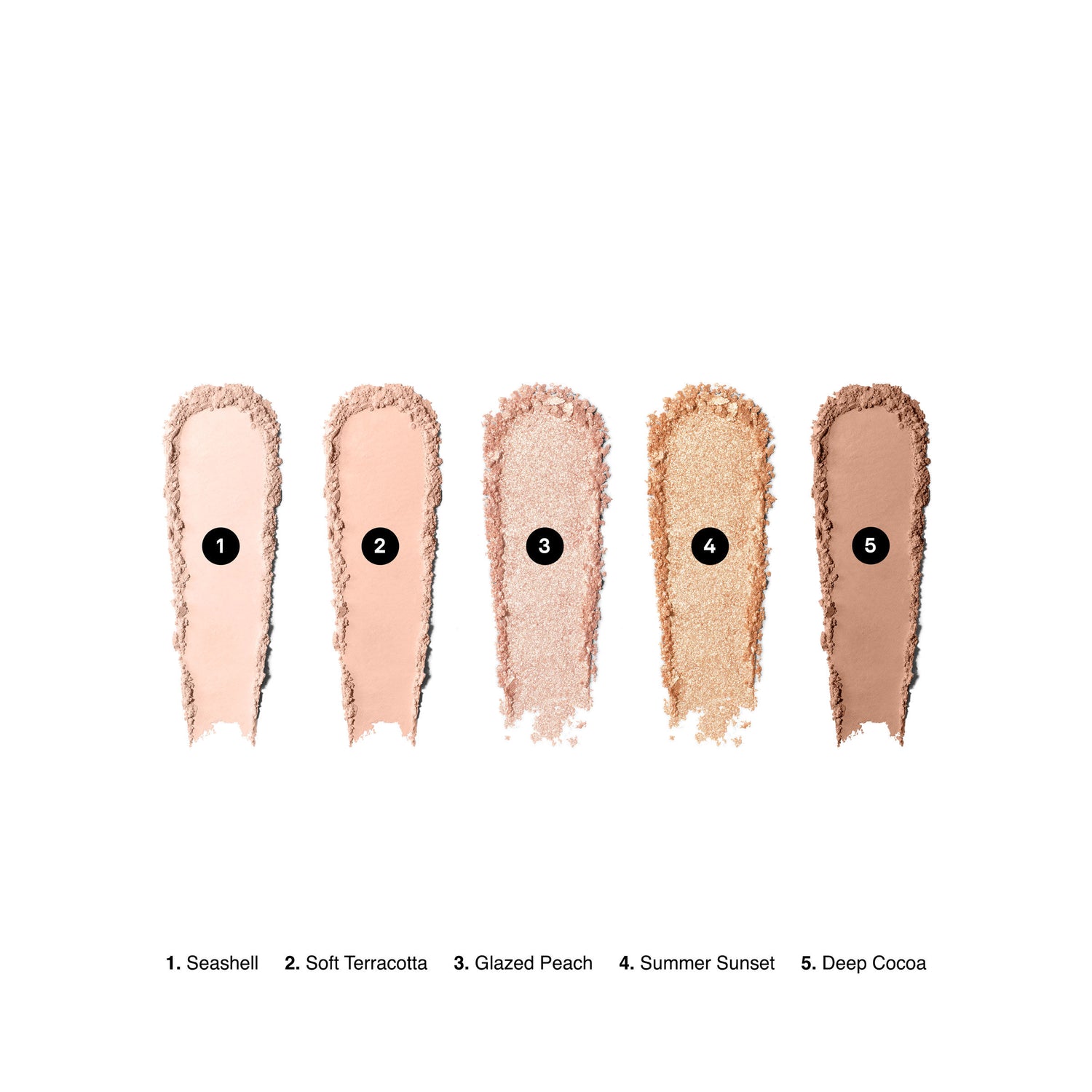 Swatch image of Bobbi Brown All Nudes Eyeshadow Palette Peachy Nudes