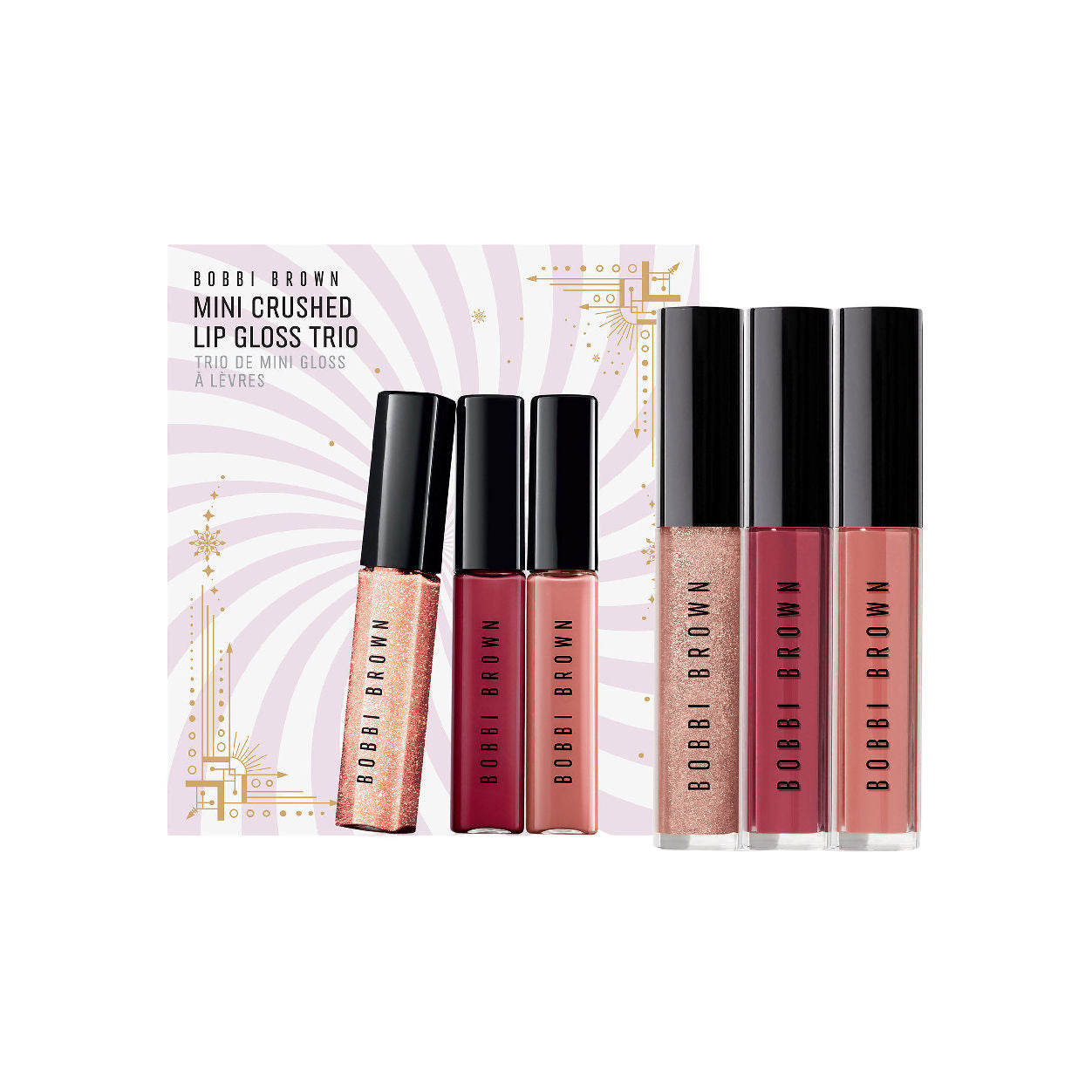 Bobbi Brown Mini Crushed Oil-Infused Lip Gloss Gift Set Trio (Limited Edition) main image