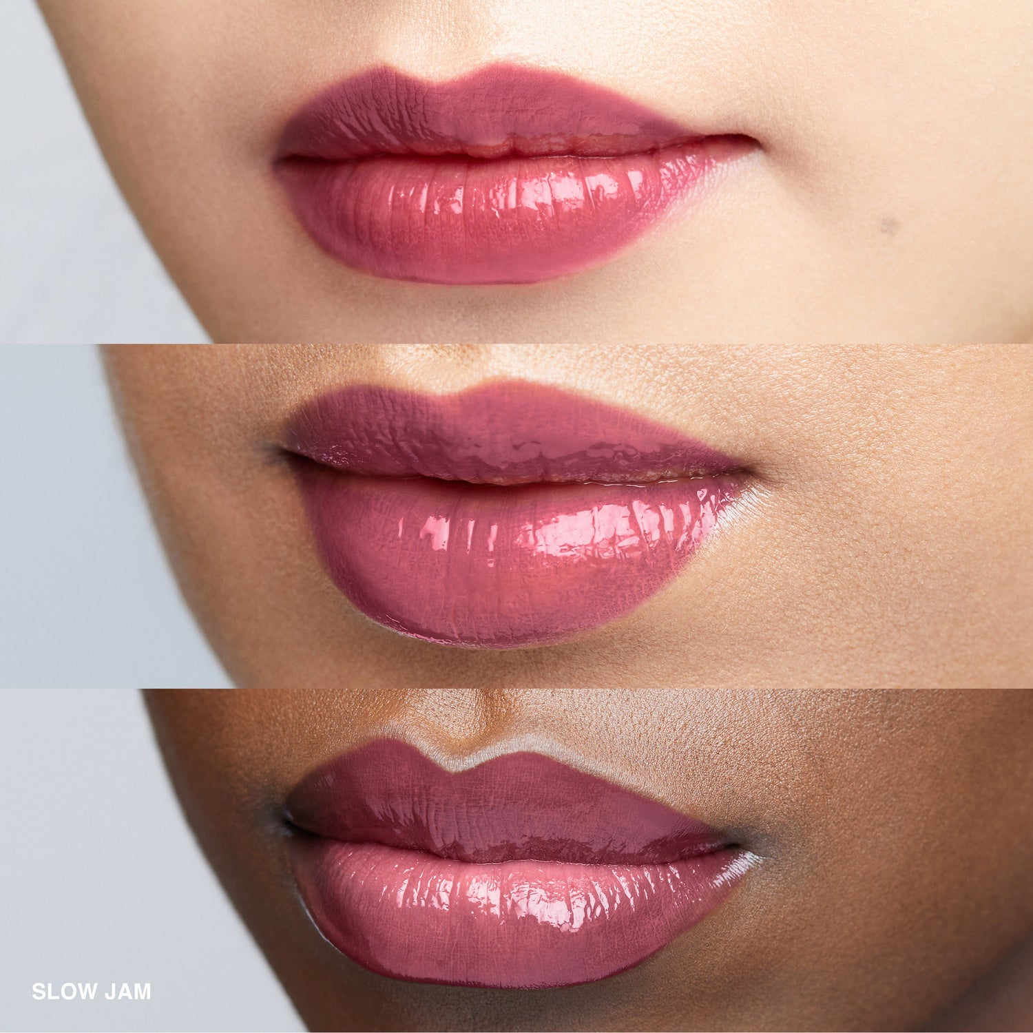 Model image of Bobbi Brown Mini Crushed Oil-Infused Lip Gloss Gift Set Trio (Limited Edition)