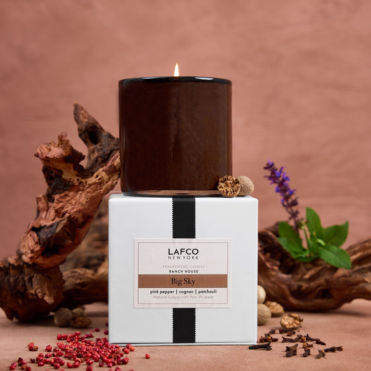 Lifestyle image of Lafco Big Sky Signature Candle