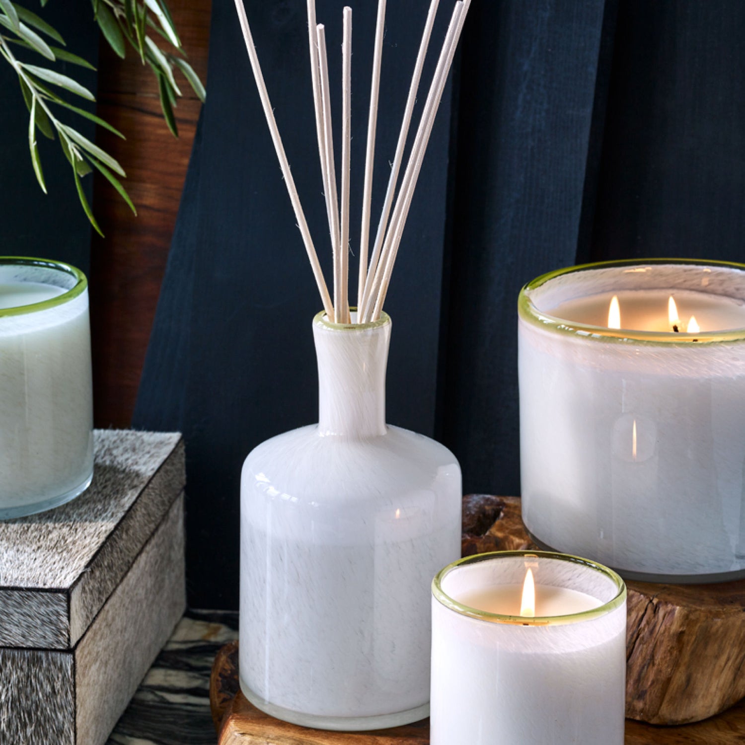 Image of product in the same collection as Lafco Feu de Bois Reed Diffuser Refill