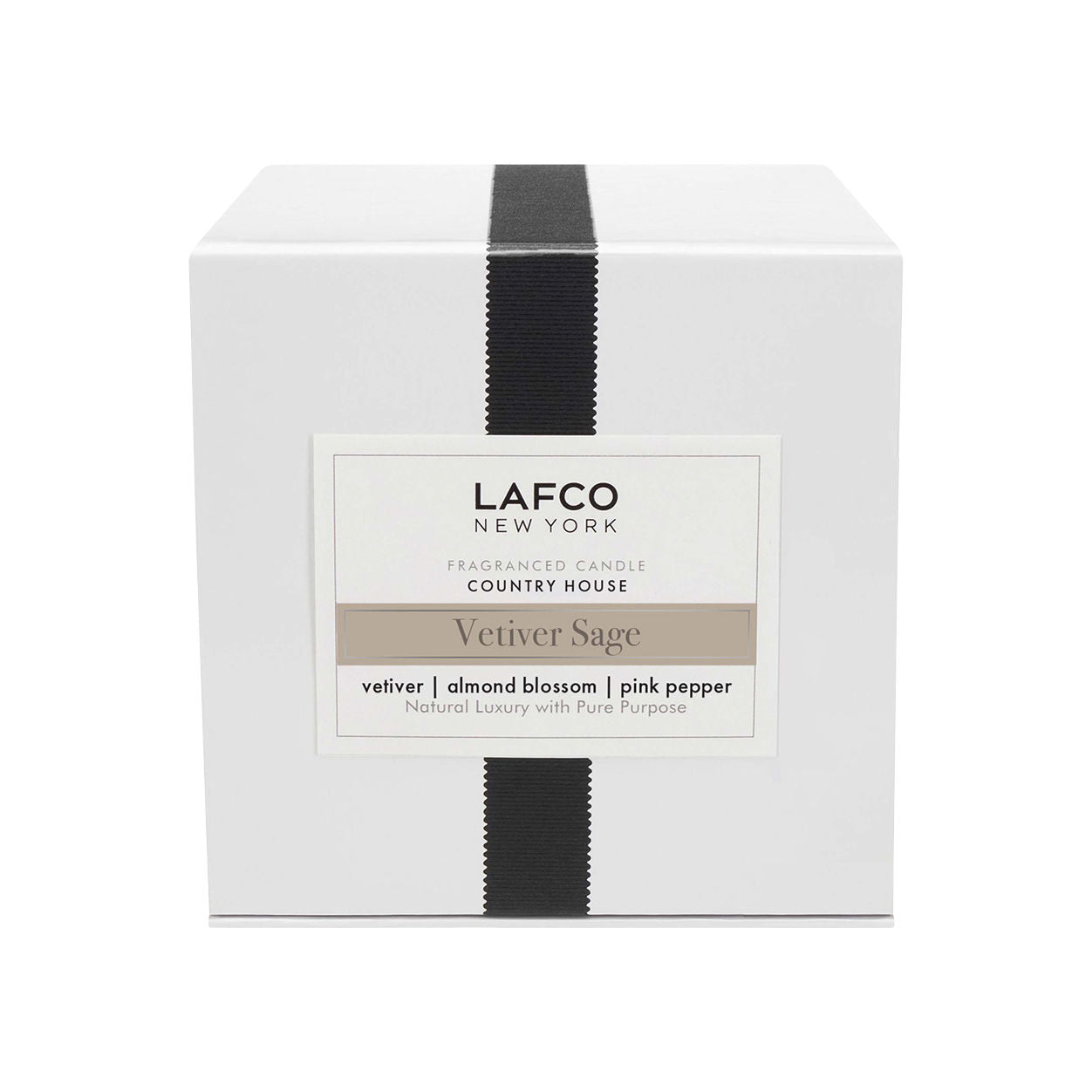 Image of the Lafco Vetiver Sage Signature Candle box