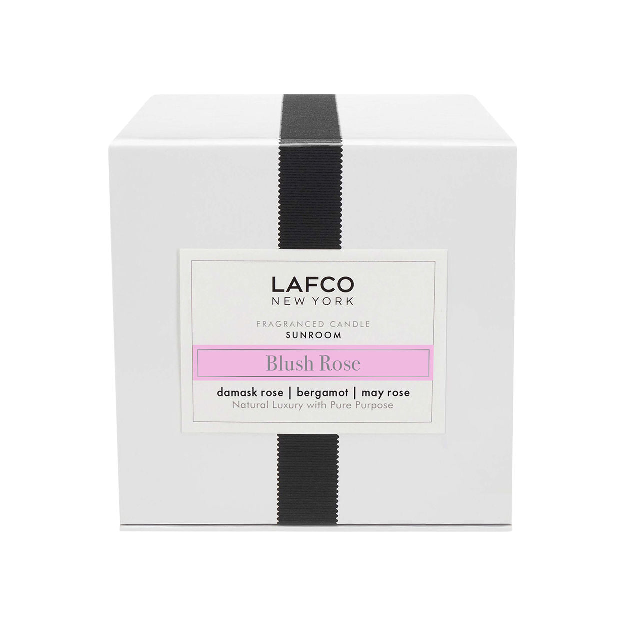 Image of the Lafco Blush Rose Signature Candle box