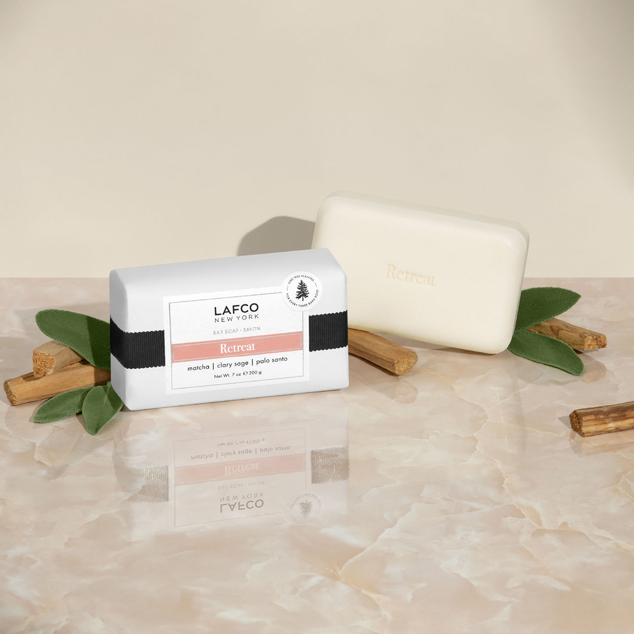Lifestyle image of Lafco Retreat Bar Soap
