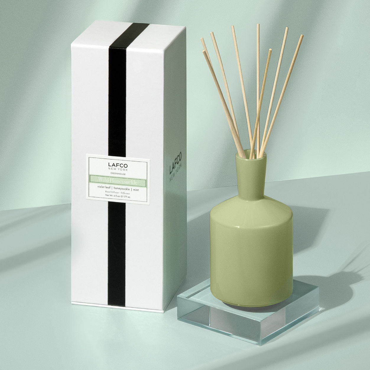 Lifestyle image of Lafco Wild Honeysuckle Classic Diffuser