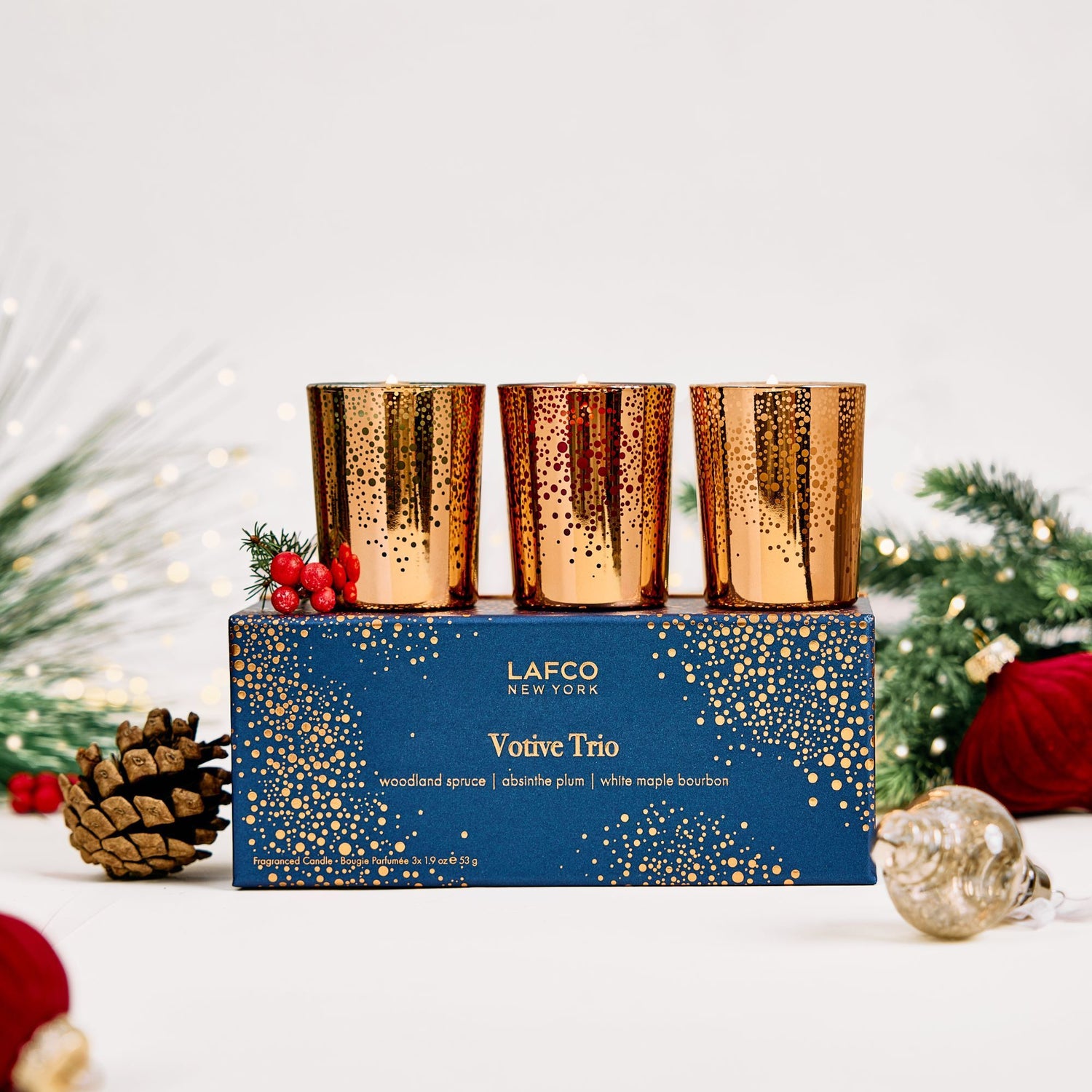 Lifestyle image of Lafco Votive Trio (Limited Edition)