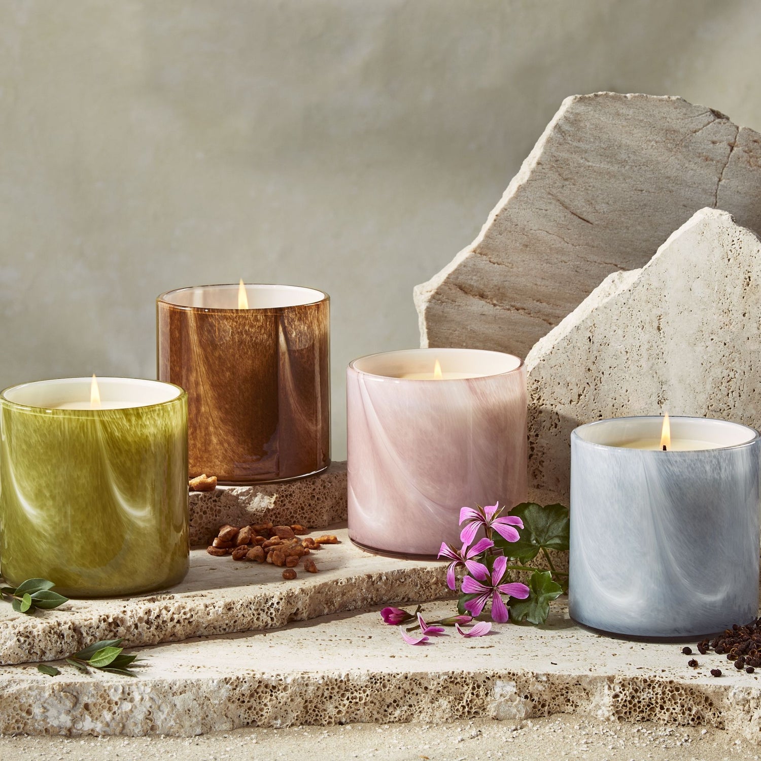 Lifestyle image of Lafco Benzoin Siam Signature Candle